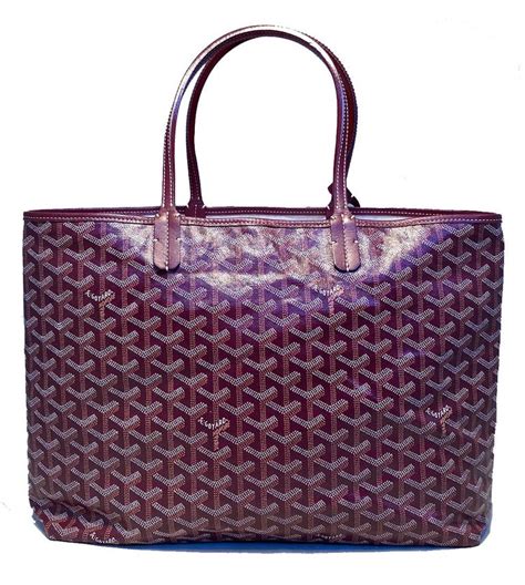 goyard tote purple|goyard tote knockoff.